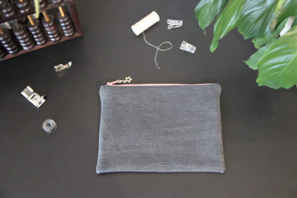 Moyenne pochette zippée