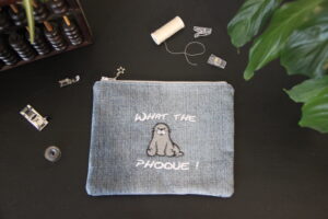 Moyenne pochette zippée