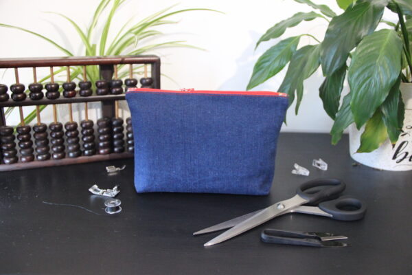 Moyenne pochette zippée