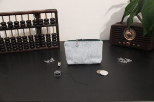 Petite pochette zippée